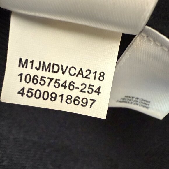 Kasper 2 Piece Black w/Gold Design.Sleeveless Top Size M Coat Long Sleeve Size M - Picture 8 of 12